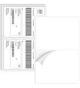BESTIKER Shipping Labels Half Sheet - 1000 Counts, 8.5” x 5.5” Permanent Adhesive Shipping Labels...