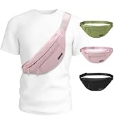 MAXTOP Large waist Pack Sling Bag Travel Essentials for Women Men Crossbody Bag, Runner Gift for ...