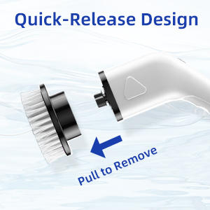 electric spin scrubber cordless