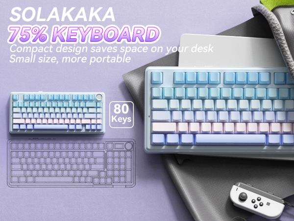 purple keyboard