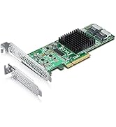 Internal PCI Express SAS/SATA HBA RAID Controller Card, SAS2008 Chip, X8, 6Gb/s, Same as SAS 9211-8I
