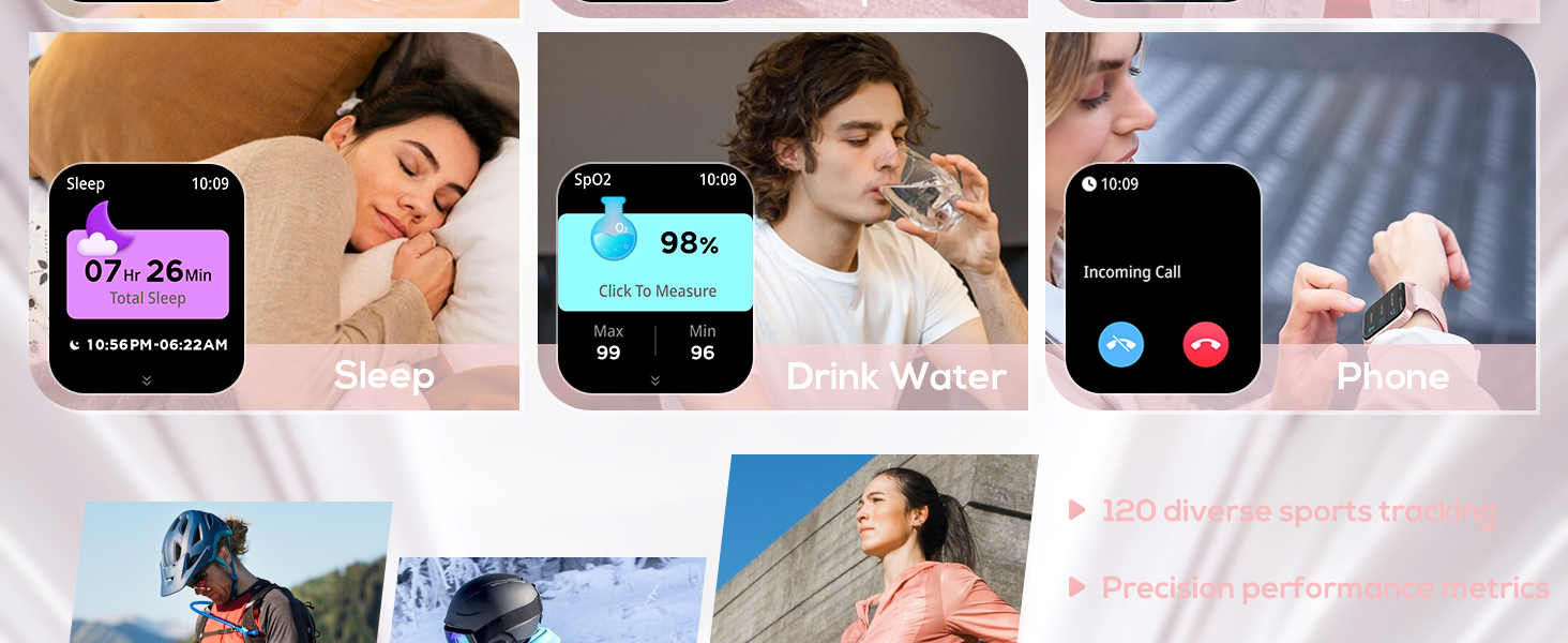 Smart Watch with Multiple Functions