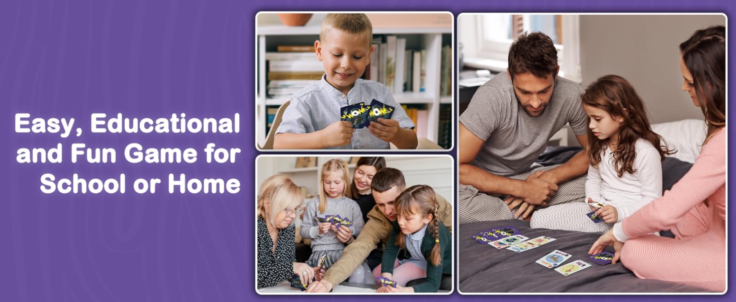 wowels vowel card game for family or classroom play