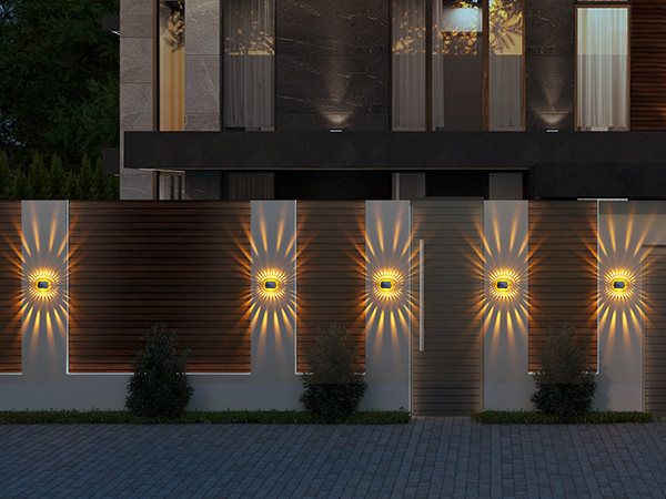Solar Fence Lights