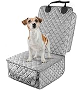 PETICON Waterproof Front Seat Car Cover, Full Protection Dog Car Seat Cover with Side Flaps, Nons...