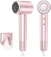 Labiim Hair Dryer, High-Speed Ionic Blow Dryer 110,000 RPM Motor, Pink | Fast Drying 200M Ions Fr...