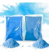 POPUPARTY Gender Reveal Powder- 2 lb Blue – Perfect for Baby Reveal Balloons, Burnouts, Car Exhau...