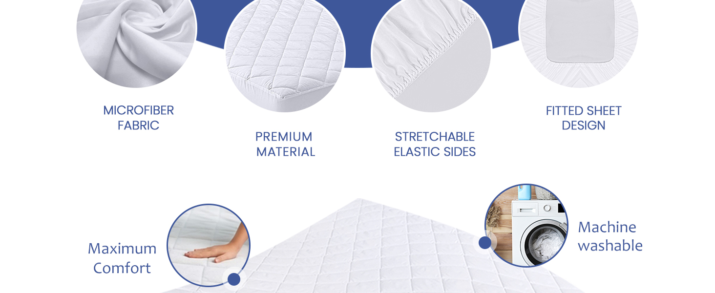 mattress covers, queen mattress pad, mattress pad queen, king mattress pad, full mattress cover