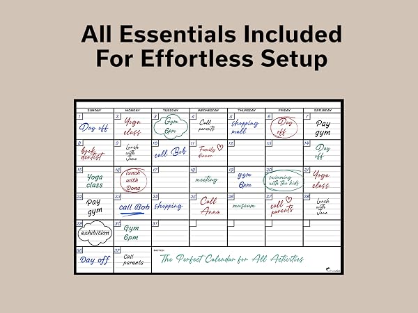 All Essentials Included for Effortless Setup