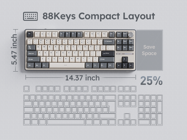 75 percent mechanical keyboard