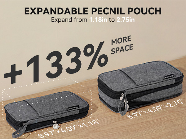 big capacity pencil pouch