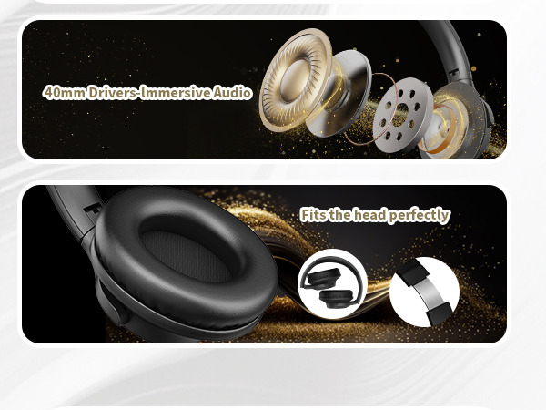 bluetooth headphones with mic