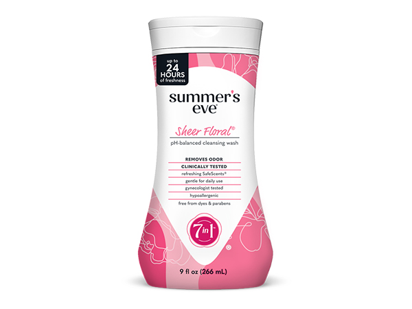 Summer's Eve Sheer Floral Refreshing Feminine Wash