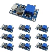 ??10-Pack MT3608 DC-DC Boost Converters – 2V-24V to 5V-28V 2A Step-Up Voltage Regulators with Mic...