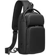 GYakeog Crossbody Sling Bag for Men Women Shoulder Backpack for Sports Hiking Travel Chest Bag Da...