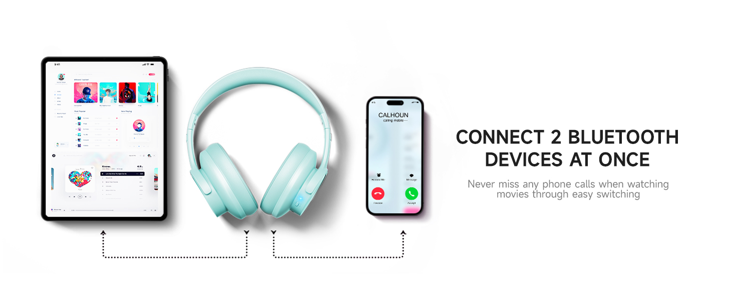 bluetooth headset green