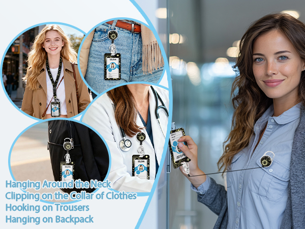 badge reels retractable