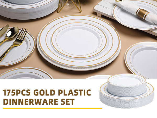 plastic plates sets