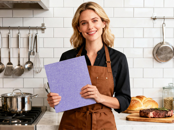 x6 Recipe Card Sleeves,3 Ring Binder Recipe Card Protector Pages, Refill Sheets for Recipe Book