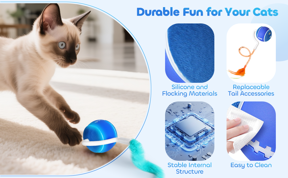 interactive cat ball