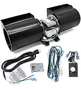 Adviace GFK-160 GFK-160A Fireplace Blower Fan Kit for Heat-N-Glo, Heat and Glow, Heat&Glo, Hearth...