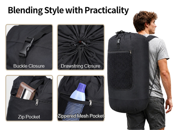 portable laundry bag