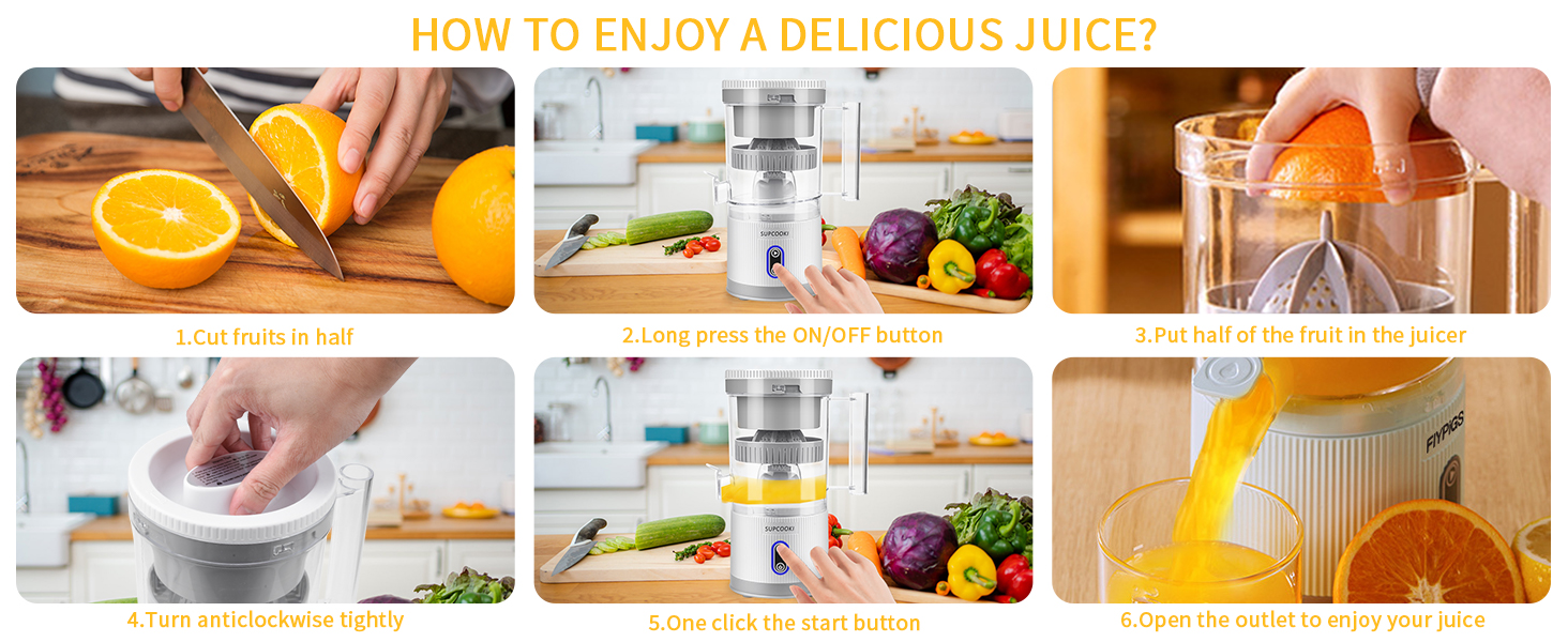 orange juicer squeezer