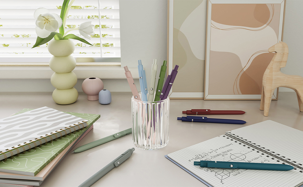 Silver Morandi and Vintage Pens