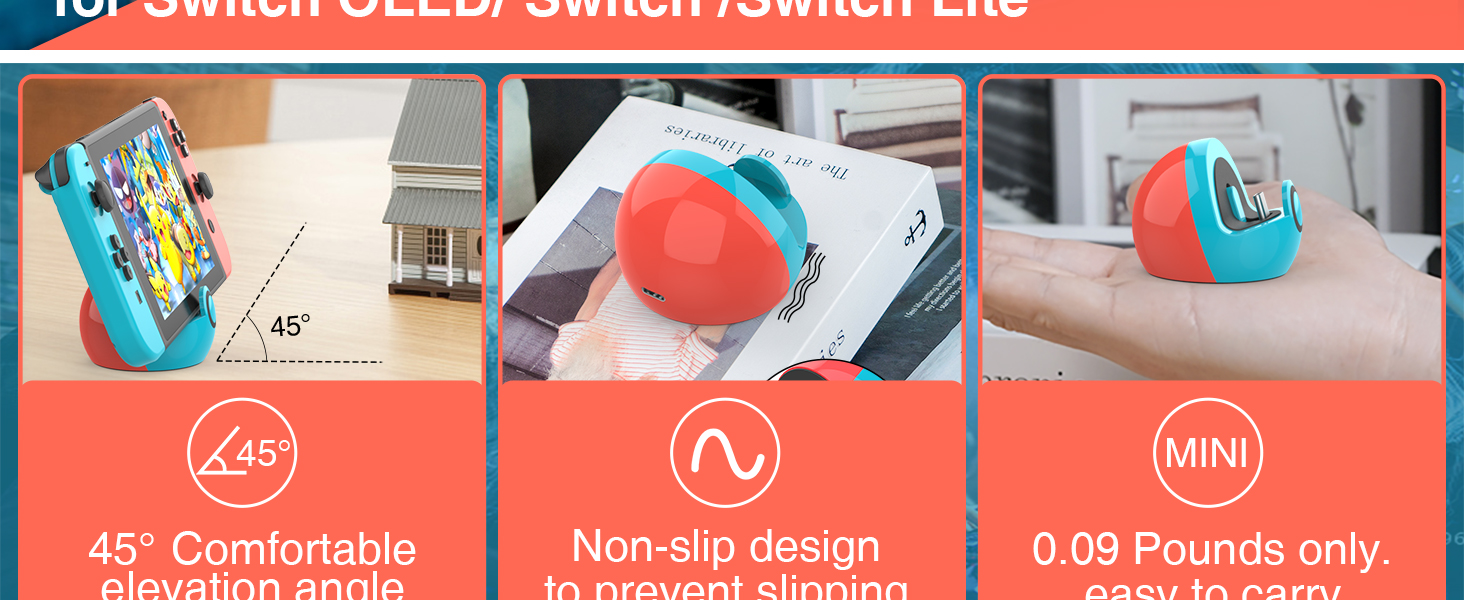 Switch charging dock feature