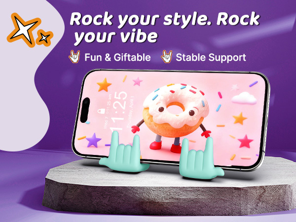 Rock On Stand Stocking Stuffers Gift for Christmas