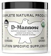 Complete Natural Products Organic D-Mannose Powder - 2000mg (2 Grams) - Non-GMO - Vegan Friendly ...