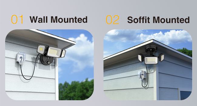 dusk to dawn flood lights outdoor