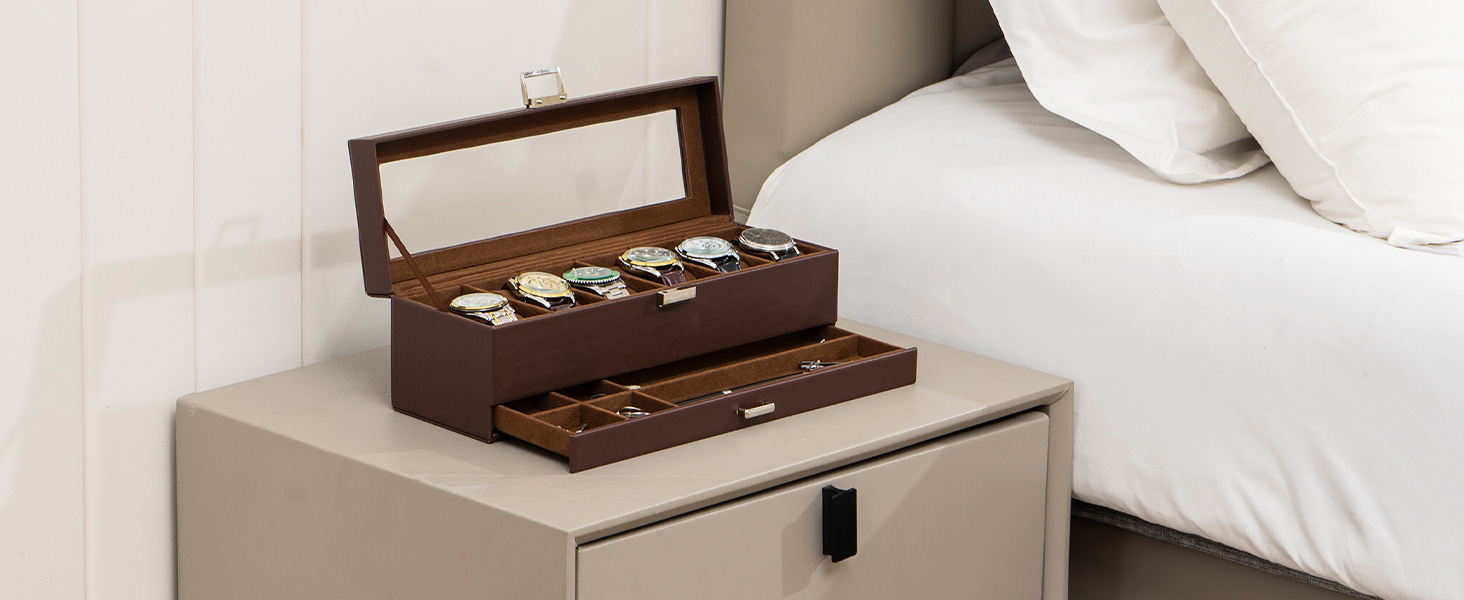 Watch Box with Drawer