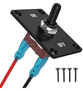Toggle Switch 12V, MecRecare 2 Pin SPST ON/Off 30A 12VDC 2 Way Heavy Duty Waterproof Toggle Switc...