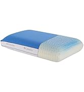 Columbia Cooling Gel Memory Foam Pillow - Comfortable and Supportive with Cooling & Breathable Fe...