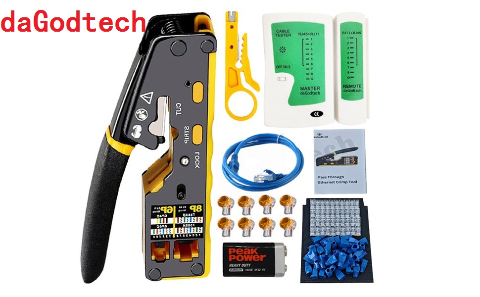 rj45 pass through crimp tool ethernet cable crimper kit ethernet cable tool ethernet crimp tool