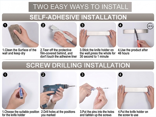 Two easy ways to install