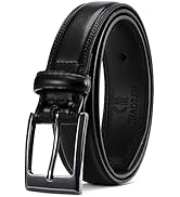 CHAOREN Mens Belts Leather Gift for Men - Ideal Match for Mens Dress Shoes