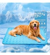 Dog Cooling Mat Arc-Chill Cooling Dog Bed Mats, Q-Max>0.4 Washable Pet Cooling Pad Breathable Coo...