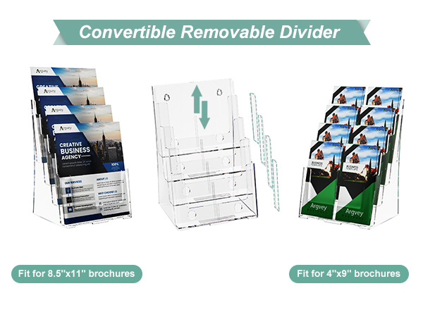 plastic flyer holder