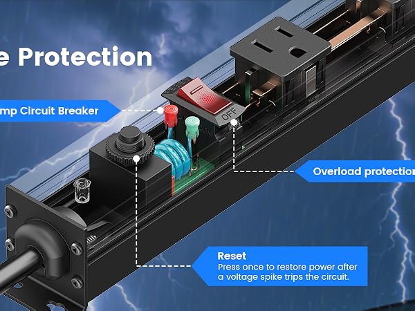 1200J surge protection
