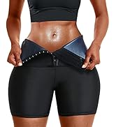 Sauna Sweat Short Pants Suits for Women High Waist Slimming Shorts Compression Thermo Workout Bod...