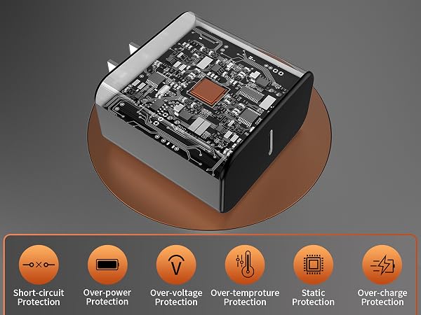 Type C fast charging block