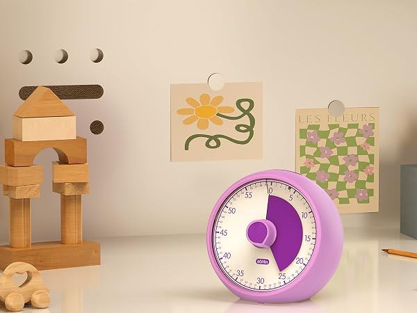 Watch time move with our visual timer for classrooms and homes, making time management engaging