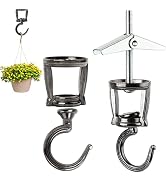 foxwake Ceiling Hooks for Hanging Plants 10set, Heavy Duty Swivel Hook with Toggle Wing, Swag Anc...