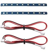 2PCS LED Light Strip Kits for AD5M/Adventurer 5M/Adventurer 5M Pro, with 710mm Length Cable 230mm...