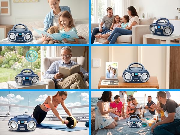 Megatek Stereo CD Boombox