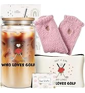Golf Gifts for Women, Cool Golf Love Gift Set for Golfers Coaches Players, Christmas Birthday Pre...