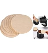 100Pcs Coffee Filters, Disposable Paper Filters,Replacement Round Coffee Filters Compatible with ...