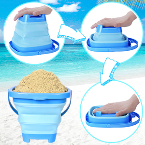 collapsible sand toys for beach